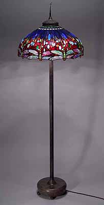 Dragonfly Tiffany floor lamp #1507