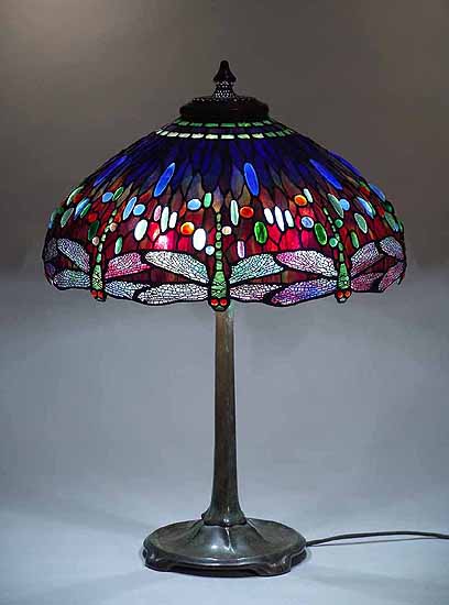 Dragonfly Tiffany Lamp #1507