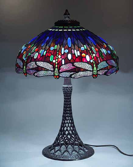 Dragonfly Tiffany Lamp #1507