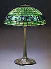 Geometric Tiffany Lamp Turtleback 16"