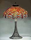 Tiffany Dragonfly table lamp 22"