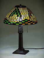 12" Indian design Tiffany lamp