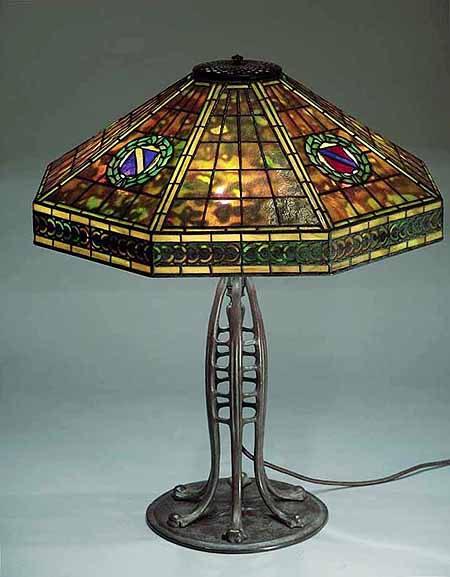 20" Libary lamp Design of Tiffany-Studios New York