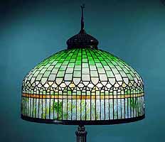 24,5"  Tiffany floor lamp standard geometric