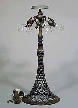 Tiffany Bronze lamp base #549 Eiffel Tower